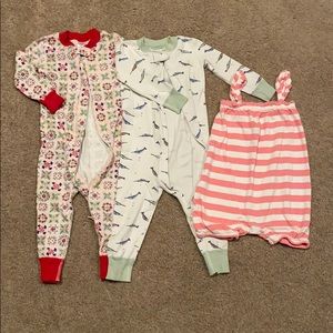 Hanna Andersson Girls size 2T (85cm) Pajamas